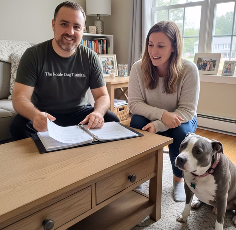 custom dog training plan